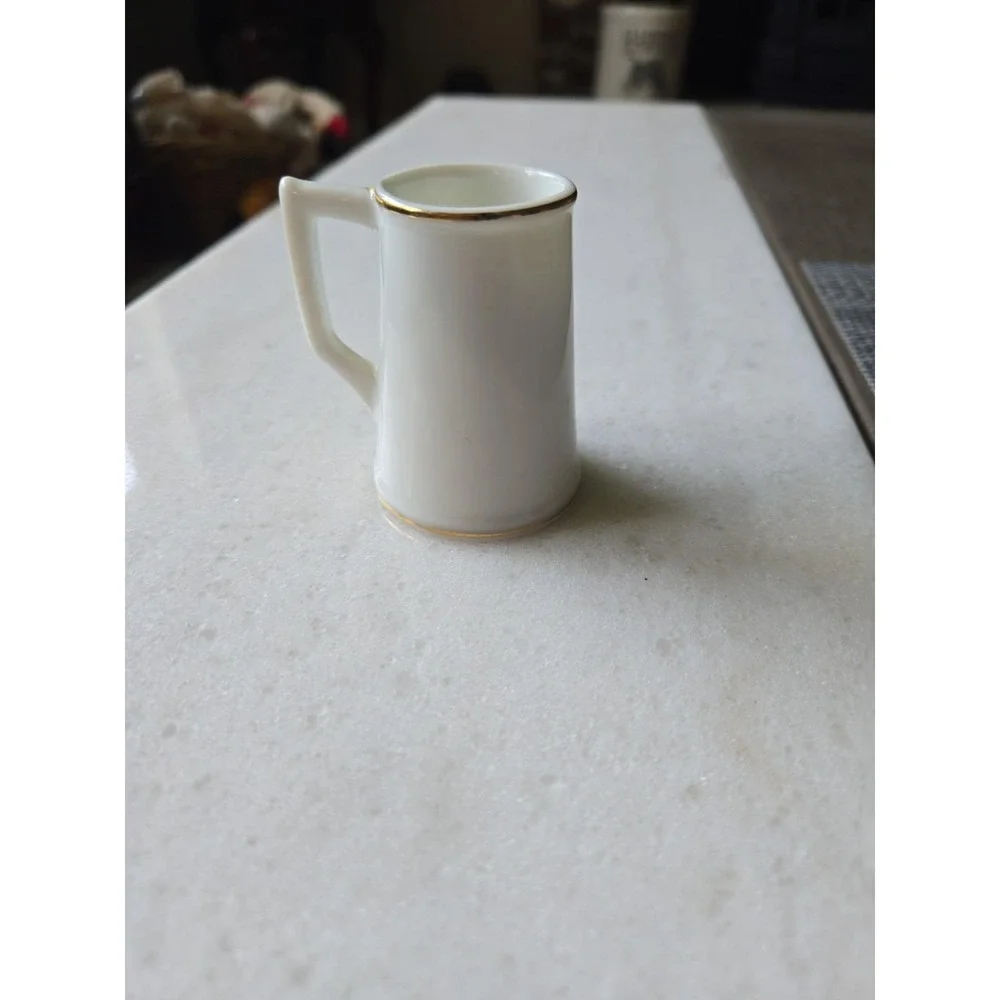 Novelty Ceramic Toothpick Holder Shot Glass Rx One Shot Every 15 Min
